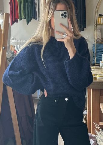 Weekend Knit - Navy