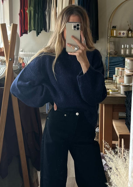 Weekend Knit - Navy