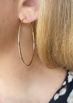 Gold Filled Hoop 50mm