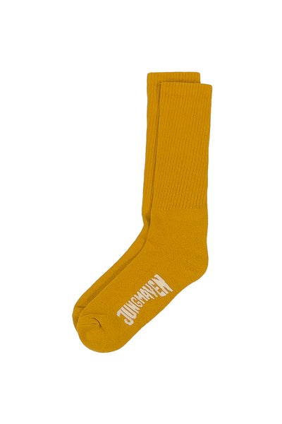 Hemp Crew Socks - Spicy Mustard