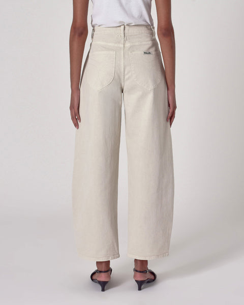 Gigi Barrel Jean - Salt