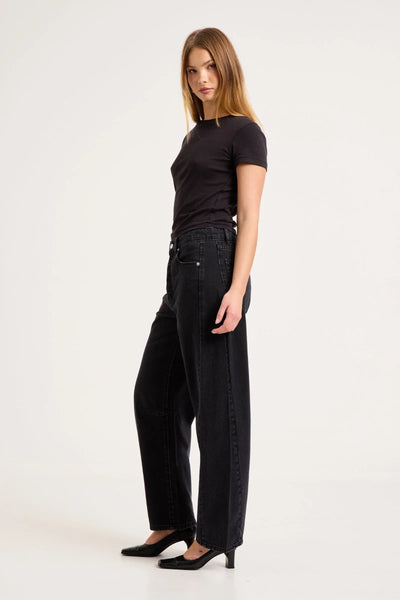 Rolla’s Arc Barrel Jeans - Mercer Black