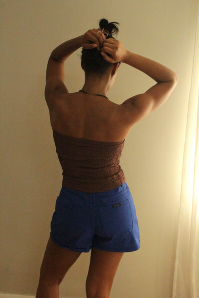 Lace Textured Tube Top