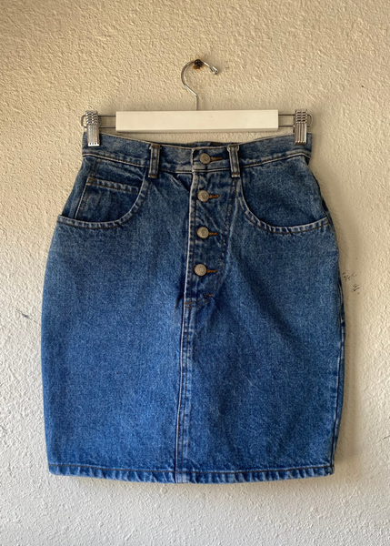 Vintage Denim Skirt