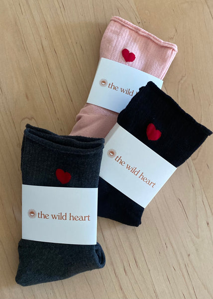 Amelia Heart Socks