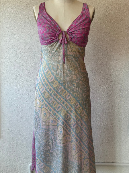 Vintage Paisley Dress