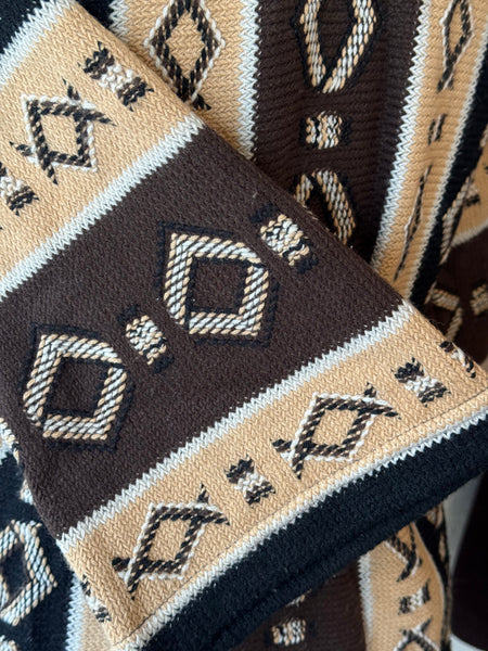 Vintage Wrap Tie Sweater