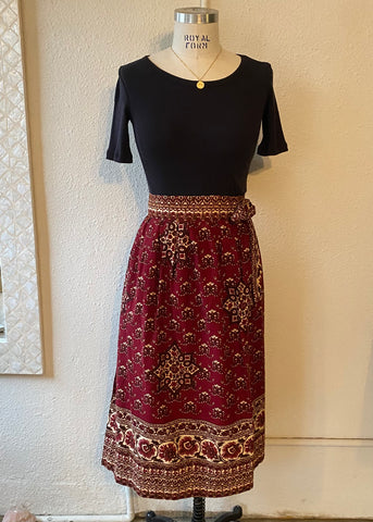 Vintage Cotton Skirt