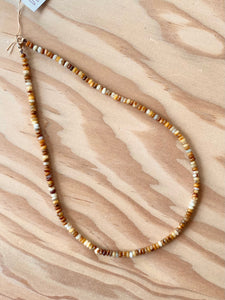 Crazy Agate Beaded Necklace