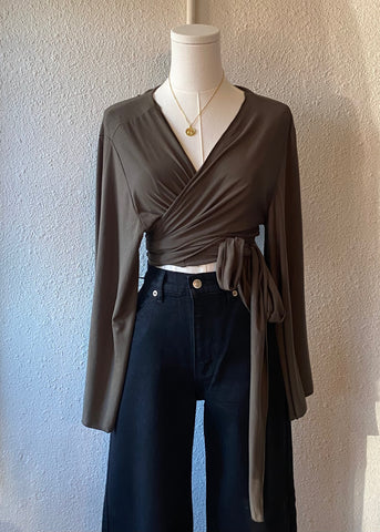 Yoga Wrap Top