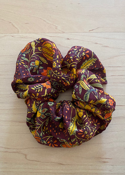 Silk Boho Scrunchie