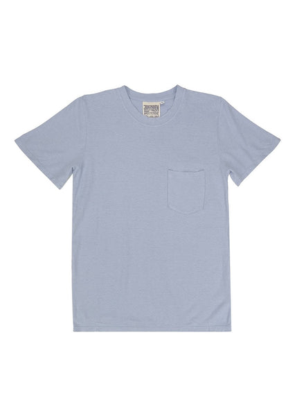 Jung Pocket Tee - Coastal Blue