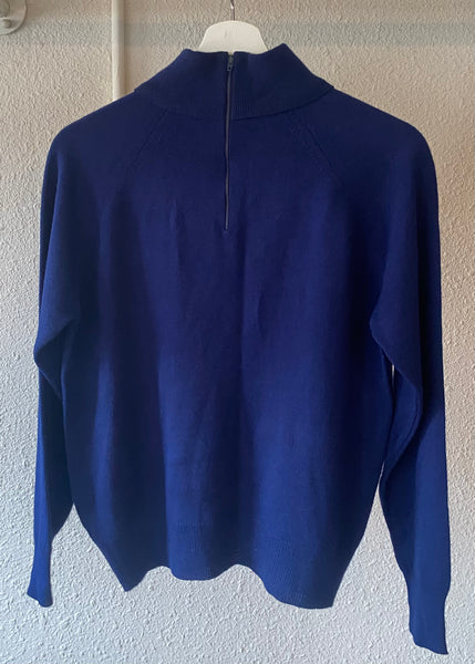 Vintage Solid Turtleneck