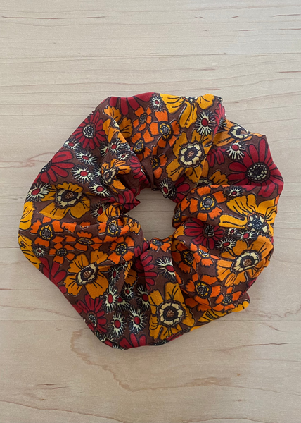 Silk Boho Scrunchie