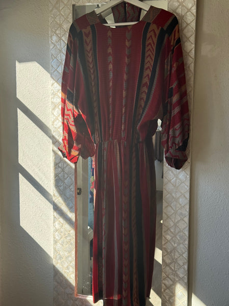 Vintage Geometric Dress