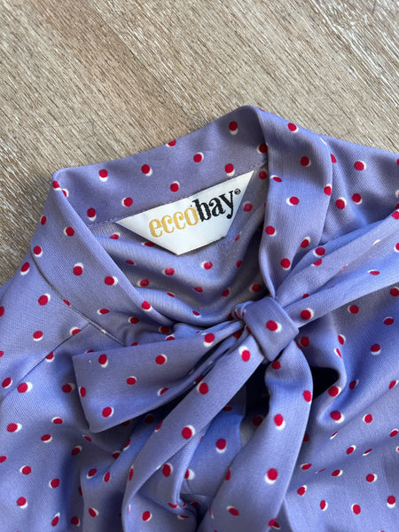 Vintage Purple Blouse