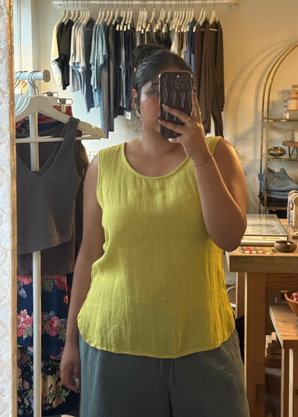 Vintage Linen Tank