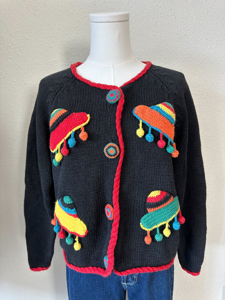 Vintage Sombrero Cardigan