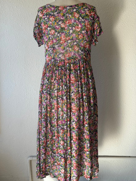 Vintage Floral Dress