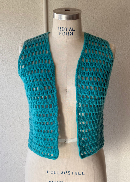 Vintage Crochet Vest