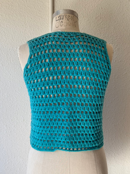 Vintage Crochet Vest