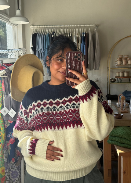Vintage Ski Sweater