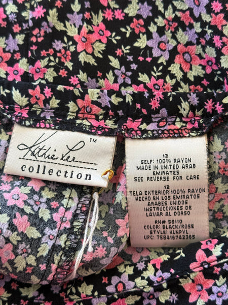 Vintage Floral Skirt