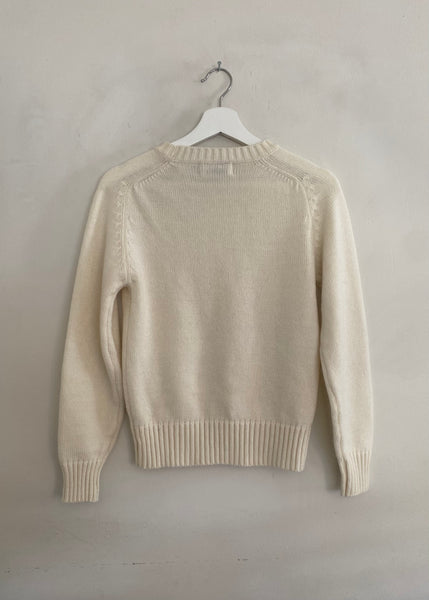 Vintage Cream Sweater