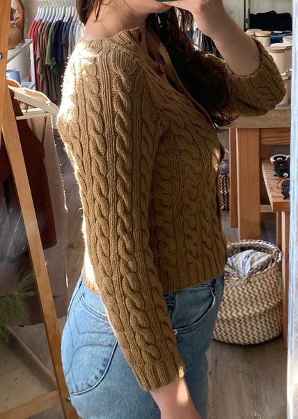 Vintage Handmade Wool Cardigan