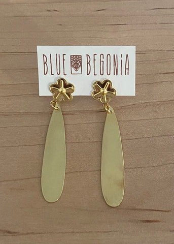 Flora Teardrop Earrings