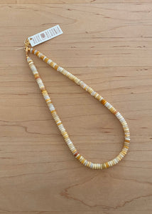 Soft Agate Beaded Necklace