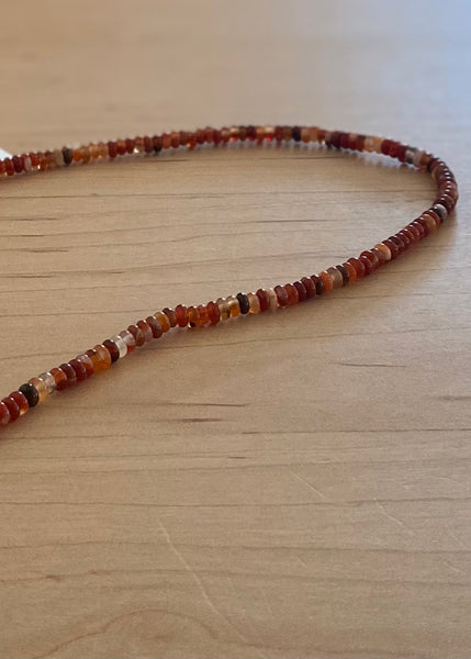 Carnelian Beaded Necklace