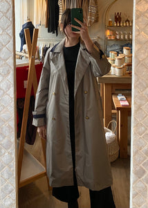 Vintage Waterproof Trench