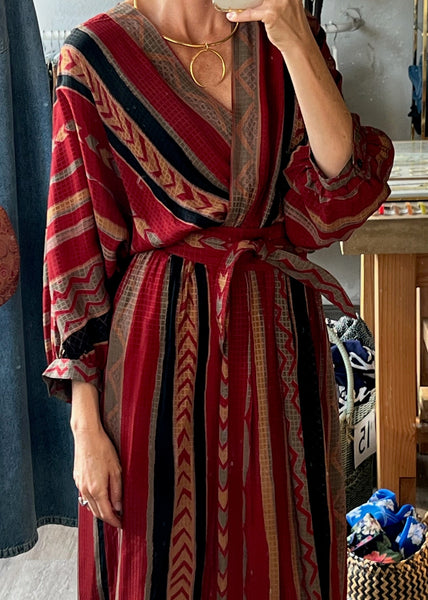 Vintage Geometric Dress