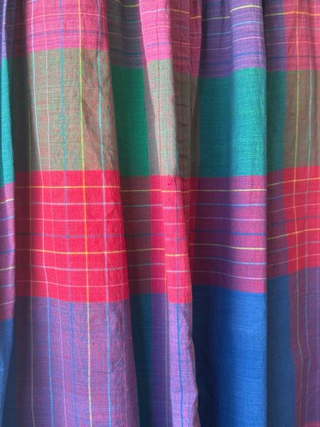 Vintage Plaid Skirt
