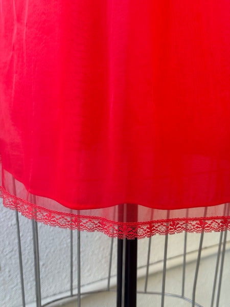 Vintage Red Nightgown