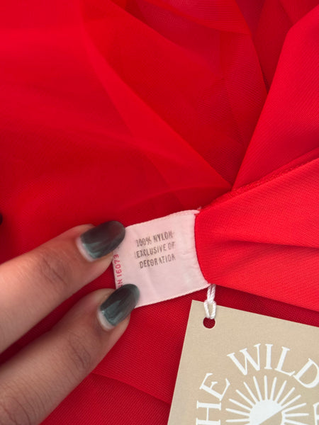 Vintage Red Nightgown