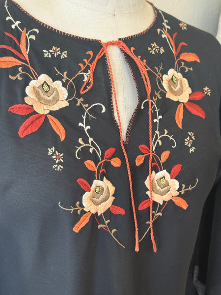 Vintage Embroidered Blouse