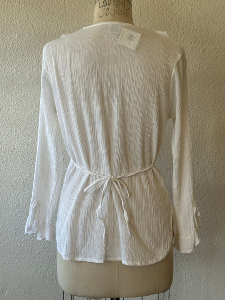 Vintage Ruffle Blouse