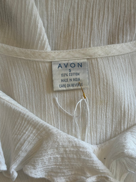 Vintage Ruffle Blouse