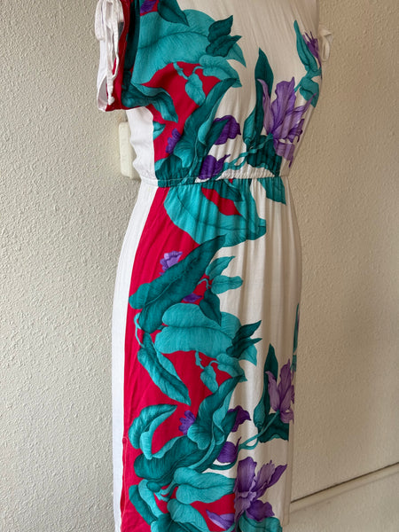 Vintage Tropical Dress