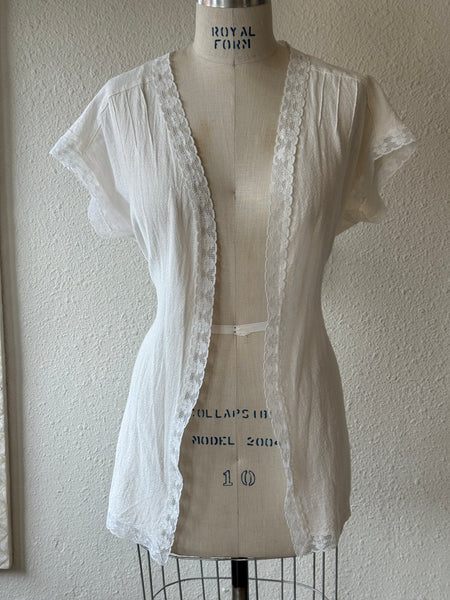 Vintage Lace Tie Top