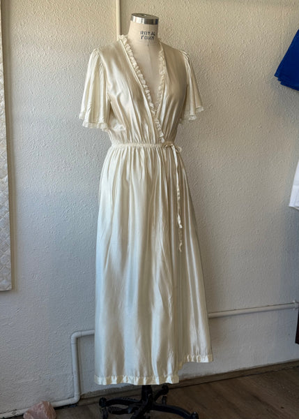 Vintage Lace Robe