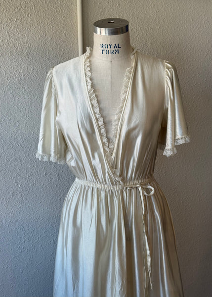 Vintage Lace Robe