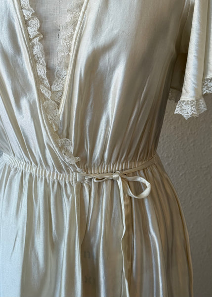 Vintage Lace Robe