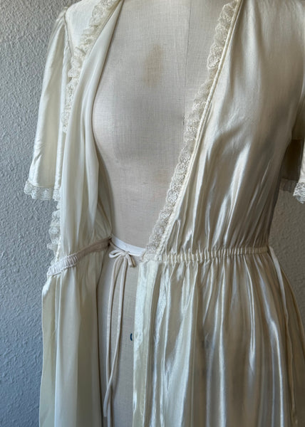 Vintage Lace Robe