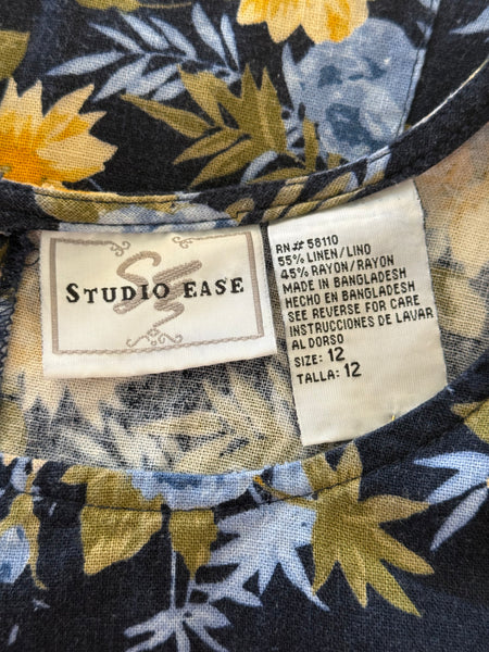 Vintage Floral Dress