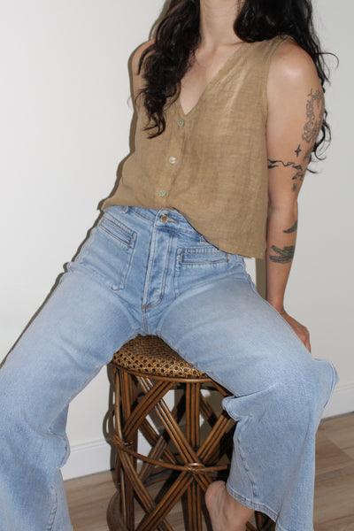 Linen Vest