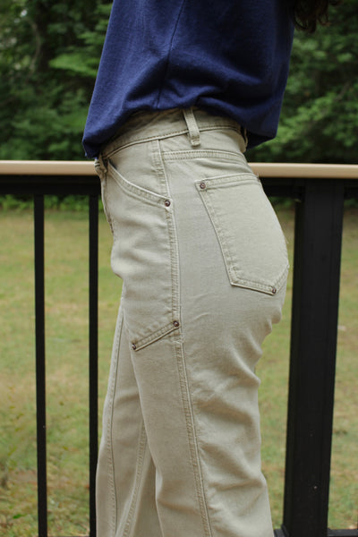 SAT - 90's Utility Straight Jeans