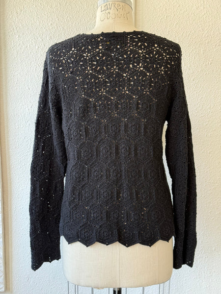 Vintage Crochet Cardigan